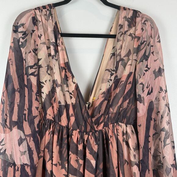 Alice + Olivia Pink and Brown Mini Dress - Picture 4 of 13